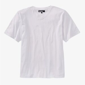 Westport Black Short Sleeve Pima Stretch Solid V-Neck Tee